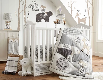 Levtex Baby Bailey 4 Piece Crib Bedding Set - English Edition
