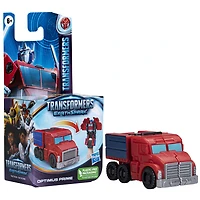 Transformers EarthSpark, figurine Tacticon Optimus Prime de 6 cm, jouet robot pour enfants, à partir de 6 ans