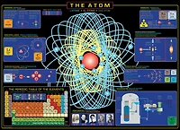 L'Atome Eurographics Puzzle Piece 300 surdimensionnée.