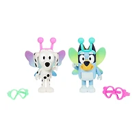 Bluey S10 Figurine 2Pk Étrangers Bluey Et Chloe
