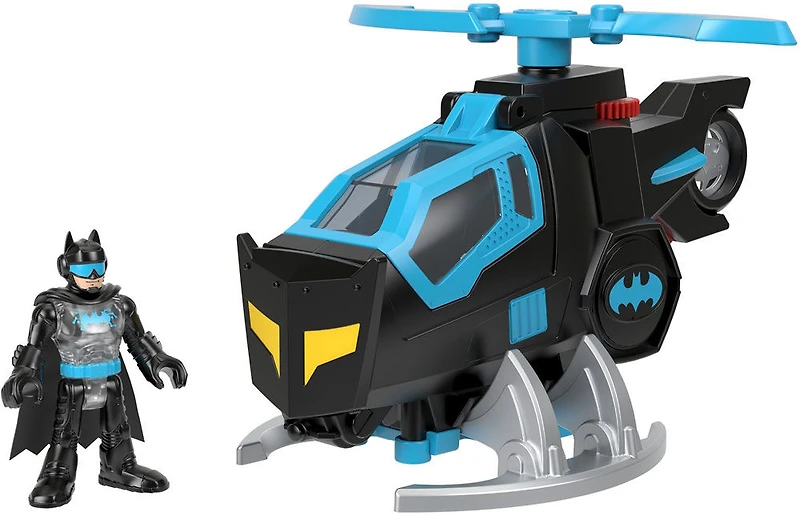 Fisher-Price - Imaginext - DC Super Friends - Batcopter, jouet batman