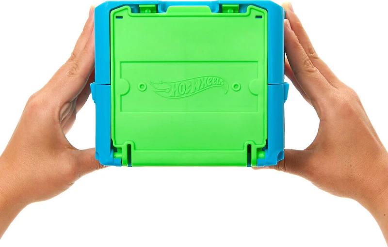 Hot Wheels Boîte Super Saut Toxique 10 éléments de piste