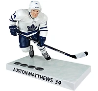 Auston Matthews Maple Leafs Toronto Figurine 6' LNH - Édition limitée 4 buts