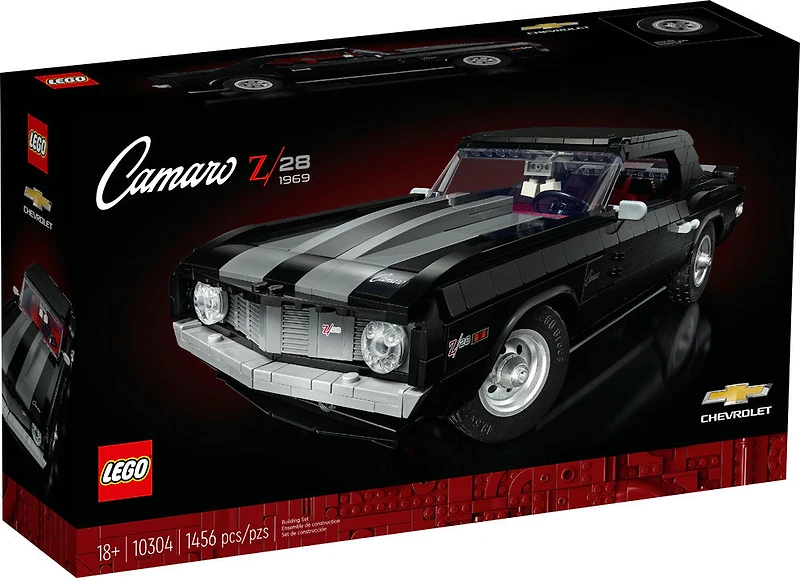 LEGO Chevrolet Camaro Z28 10304 ; Ensemble de construction (1 458 pièces)