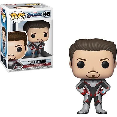 Figurine en vinyle Tony Stark de Avengers Endgame par Funko POP!.