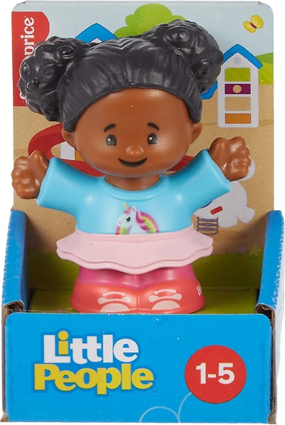 Fisher-Price Petites gens Tessa Figure pour les tout-petits et préscolaire Faire semblant de jouer