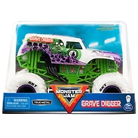 Monster Jam, Monster truck Grave Digger officiel, véhicule en métal moulé à collectionner