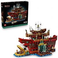 LEGO ONE PIECE The Baratie Floating Restaurant 3D Puzzle for Adults, 18+ - 75640