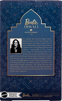 Barbie Signature Diwali Barbie Doll by Anita Dongre Wearing Festival of Lights Look, Holiday Collectible