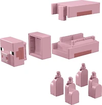 Minecraft- Figurine Cochon à Construire