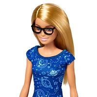 Barbie Space Discovery Barbie Doll and Science Classroom Playset with Student Small Doll