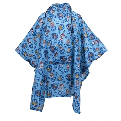 Paw Patrol Kids Paw Patrol Fold Out Poncho Multi Blue