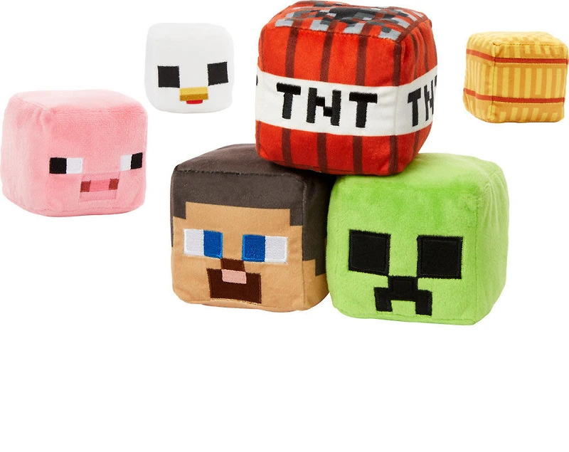 Minecraft Basic Blocks Plush Creeper