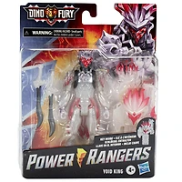 Power Rangers Dino Fury Void King Action Figure Toy with Dino Fury Key