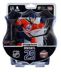 Leon Draisaitl Repêchage 2014 Édition limitée Figurine de la LNH de 6 pouces.
