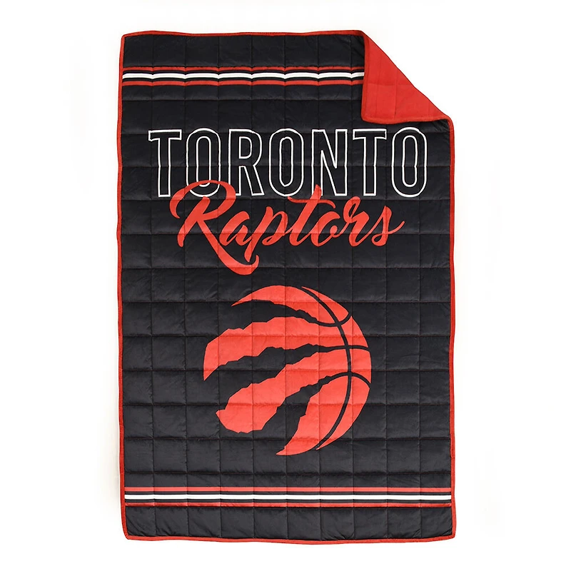 NBA Toronto Raptors Couverture lestée 6 lb pour enfant