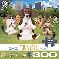 Eurographics Yoga Pets Park 300 pièces Puzzle