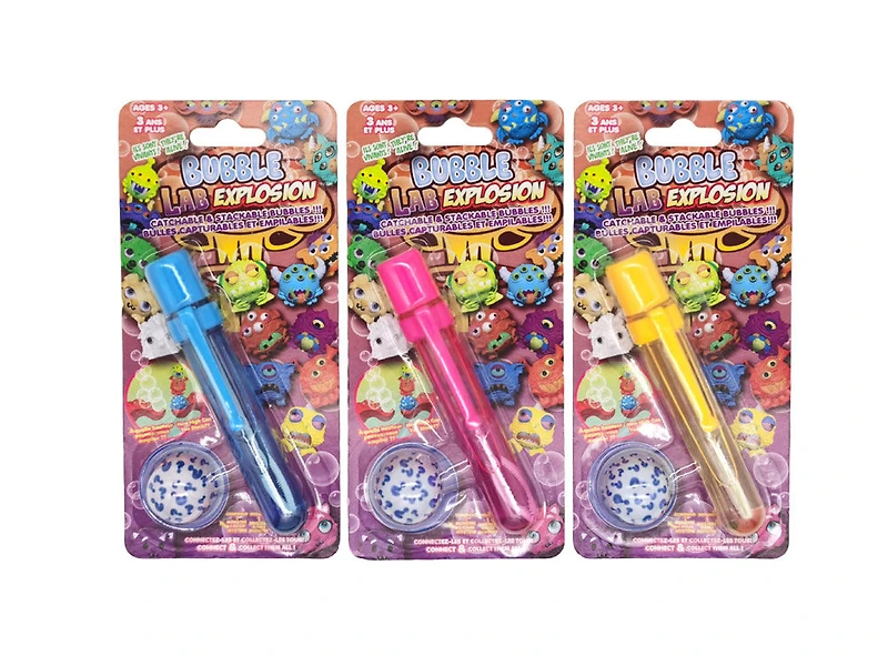 The Bubble Lab Explosion Bubble Test Tube - Catchable & Stackable