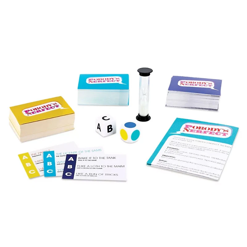 Pobody's Nerfect Game - Party Game, 300 Sturdy Cards - English Edition