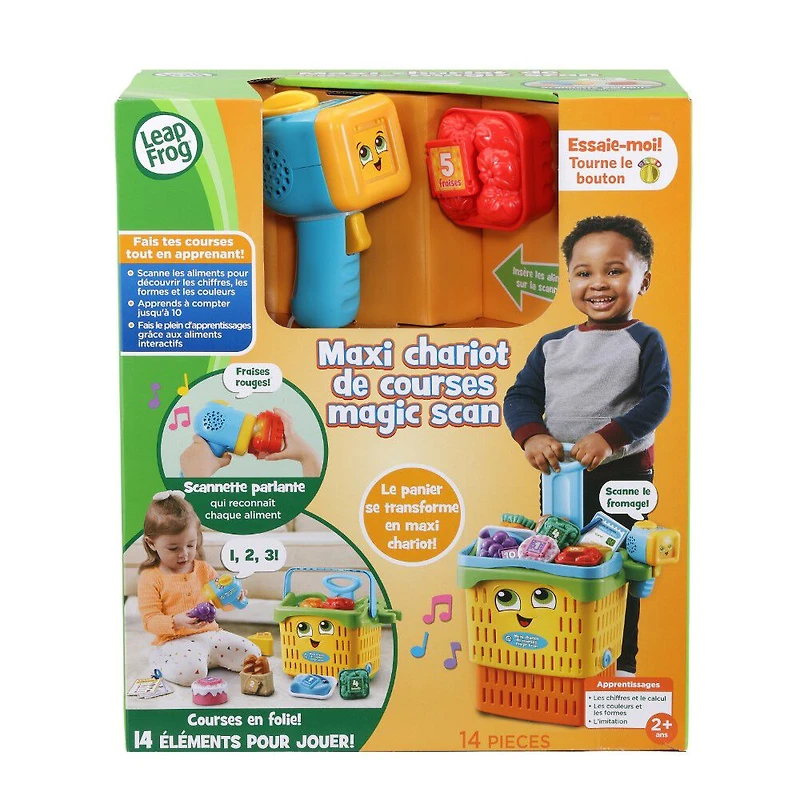 LeapFrog Maxi chariot de courses magic scan - Édition française