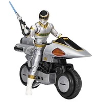 Power Rangers Lightning Collection, figurine Dans l'espace Ranger argenté de l'espace de 15 cm