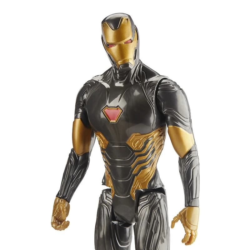 Marvel Avengers Titan Hero Series Blast Gear Iron Man Action Figure, 12-Inch Toy, For Kids Ages 4 And Up