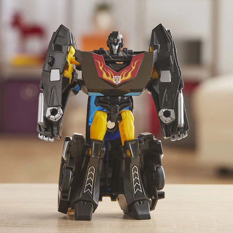Transformers Bumblebee Cyberverse Adventures Action Attackers Warrior Class Stealth Force Hot Rod Action Figure