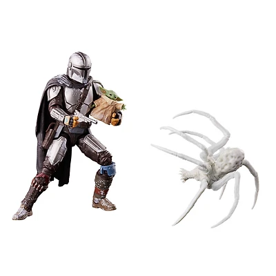 Star Wars The Black Series, figurine articulée de collection The Mandalorian and Grogu (Maldo Kreis) - Notre exclusivité