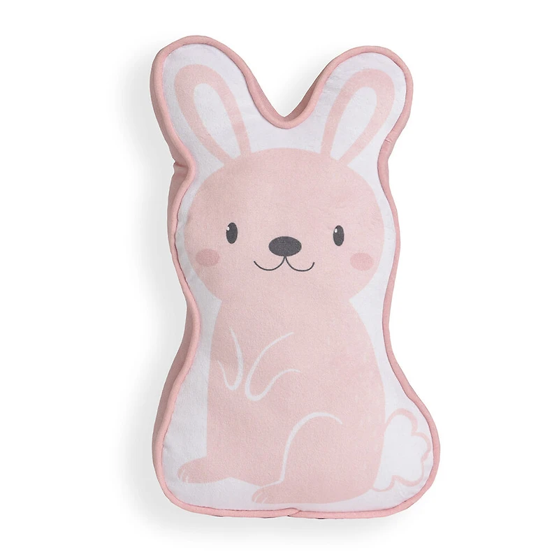 Bunny Plush Throw and Pillow Set
