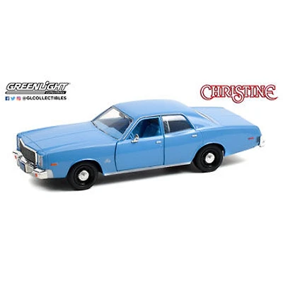 1:24 Christine (1983) - Détective Rudolph Junkins 1977 Plymouth Fury - Édition anglaise