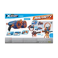 X-Shot Insanity Manic Blaster (24 Darts) by ZURU