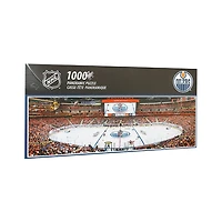 Masterpieces Puzzle Company Edmonton Oilers  - 1000 Piece Panoramic Jigsaw Puzzle