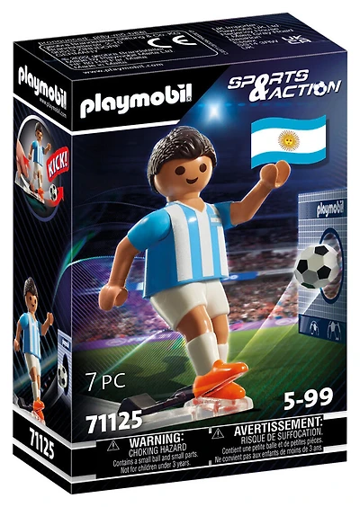 Playmobil - Soccer Player -Argentina