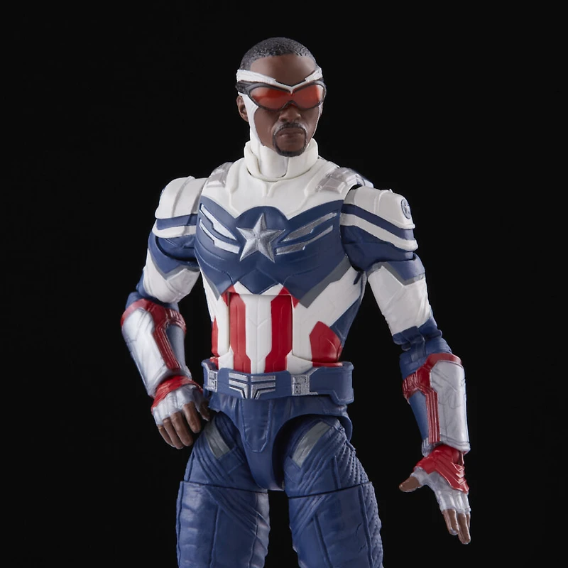 Marvel Legends Series Captain America, pack de 2 figurines Steve Rogers et Sam Wilson