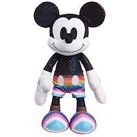 Grande peluche Mickey Mouse de 38 cm de haut, collection Disney Pride