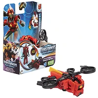 Transformers Earthspark, figurine Terran Twitch 1-Step Flip Changer de 10 cm