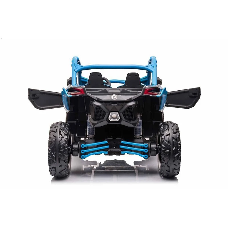 KIDSVIP Can-Am Maverick 2X24V Kids' & Toddlers' 4X4 Ride-On UTV Buggy w/ RC