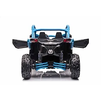 KIDSVIP Can-Am Maverick 2X24V Kids' & Toddlers' 4X4 Ride-On UTV Buggy w/ RC