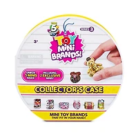 Zuru 5 Surprise Toy Mini Brands Series 3 Collector's Case with 5 Exclusive Minis (Styles May Vary)