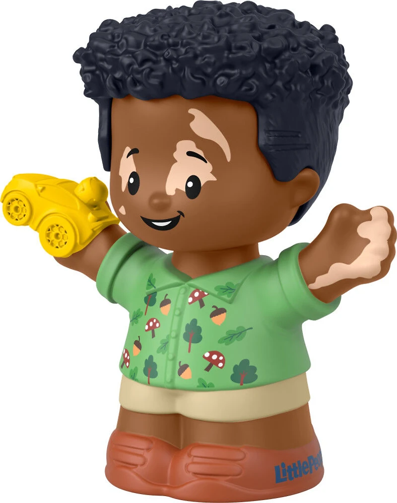 Fisher-Price Little People Boy avec une figurine de voiture pour les tout-petits et les enfants d'âge préscolaire