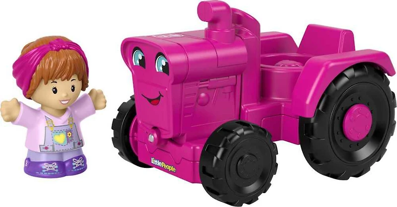 Fisher-Price Little People Barbie Tracteur de ferme, figurine