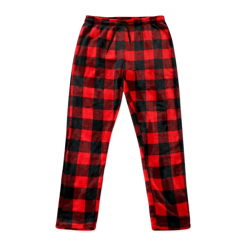 J&L Designs Ladies 2-Piece Set Pajama Buffalo Bear