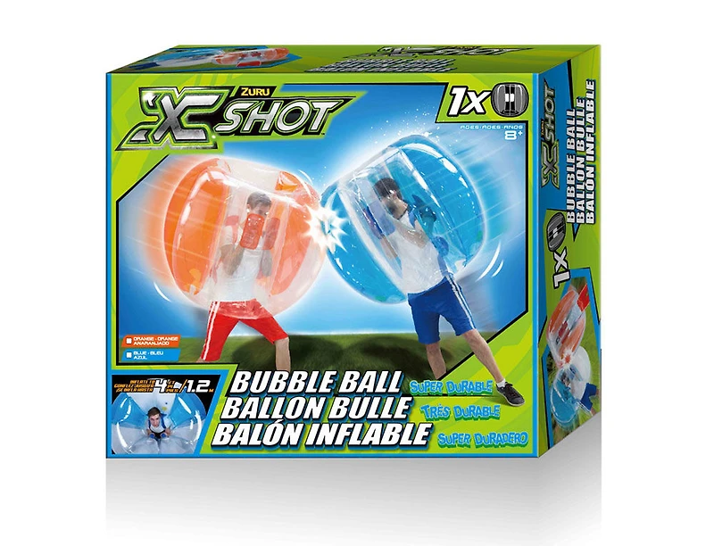 Ballon-bulle X-Shot unitaire Assortiment bleu ou orange