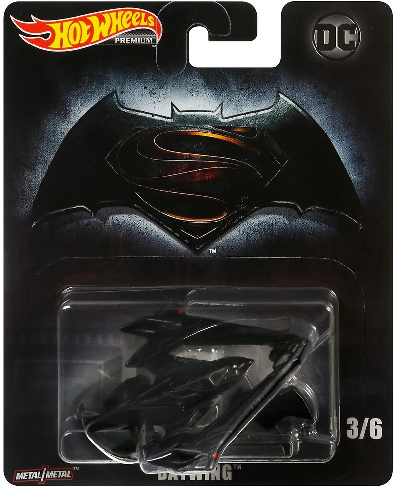 Hot Wheels - Batman vs Superman - Véhicule Batwing