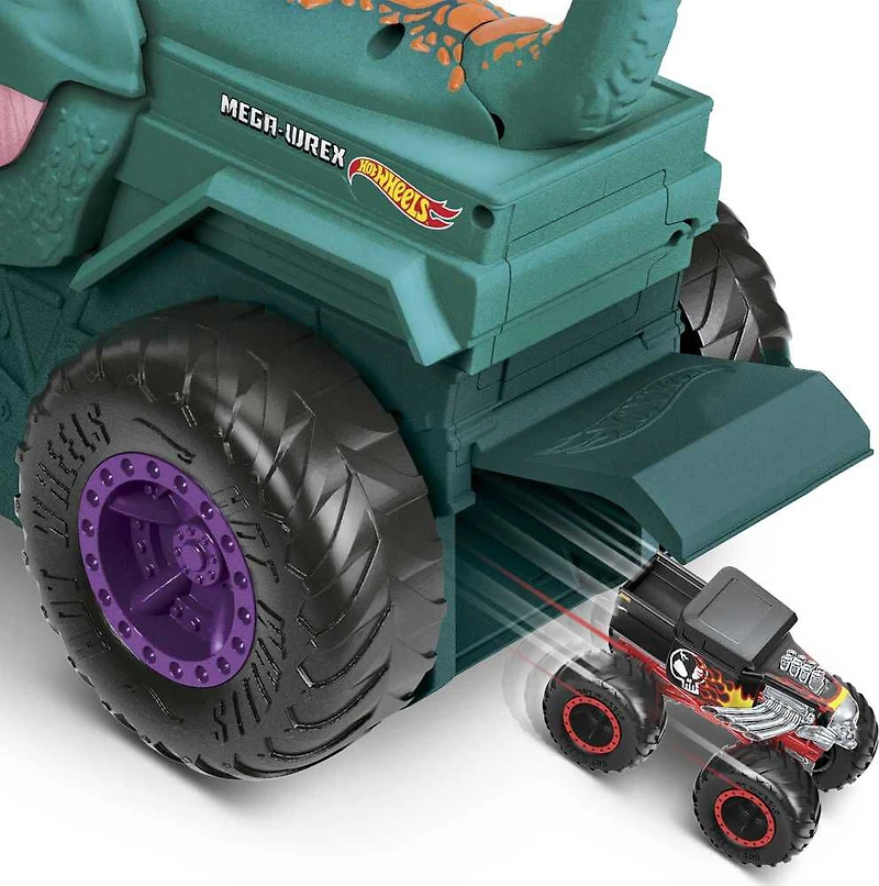 Hot Wheels - Monster Trucks - Véhicule Mega Wrex Extrême