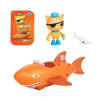 Octonauts S1 Figurine and Véhicule Kwazii Gup B