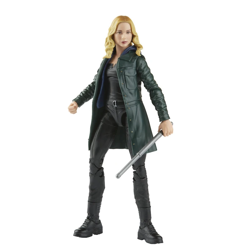 Marvel Legends Series, figurine de collection Sharon Carter de 15 cm MCU Disney+, 4 accessoires et 2 pièce Build-a-Figure