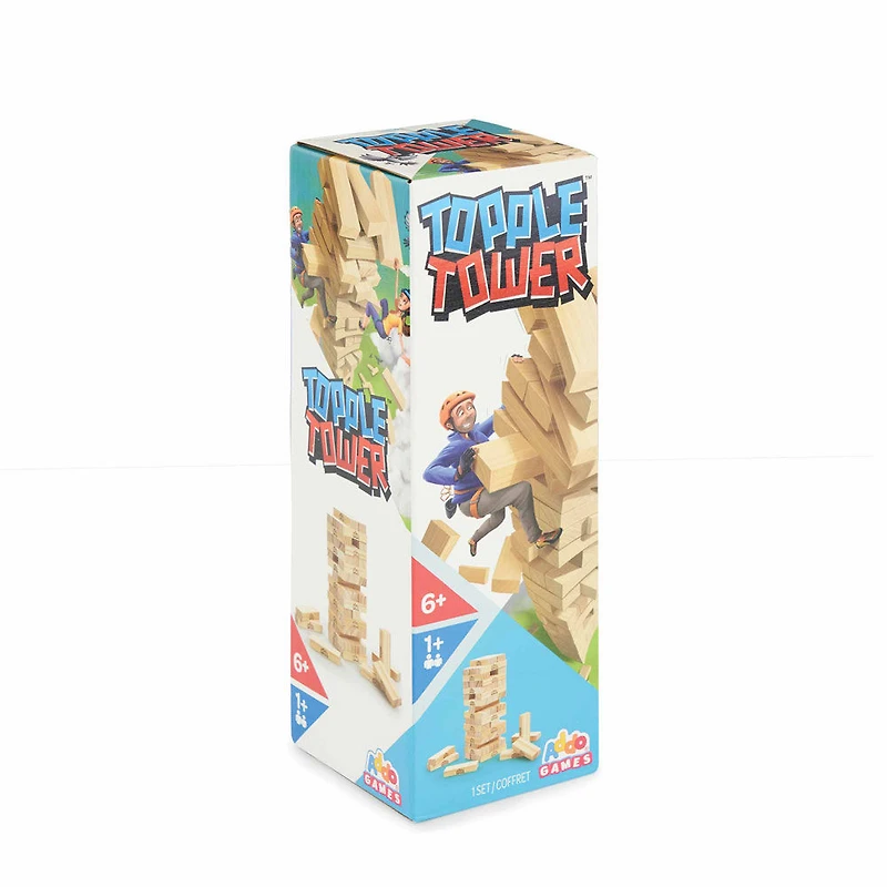 Addo Games Wooden Topple Tower - R Exclusive