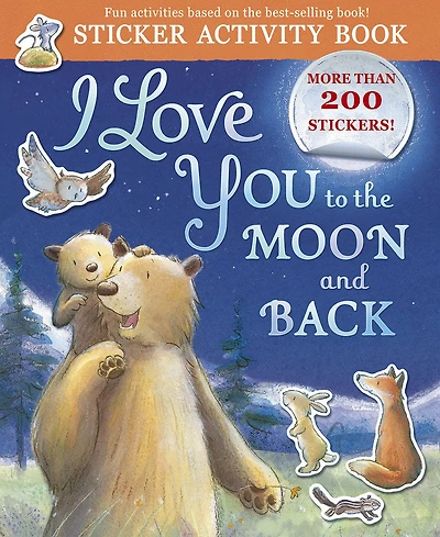 I Love You to the Moon and Back Sticker Activity - Édition anglaise