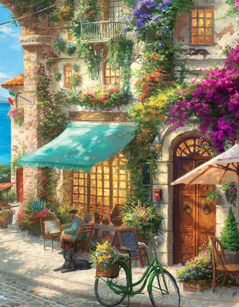 Ceaco 8 en 1 Thomas Kinkade Studio Collection Jigsaw Puzzle Set